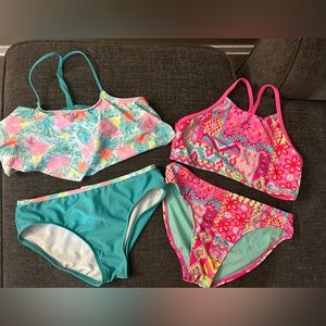 2 sets Girls bathing suits